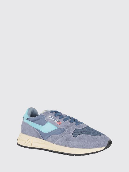 26SS 오트리 릴윈드 로우 나일론 스웨이드 스니커즈 WWLMUT37 Blue - AUTRY