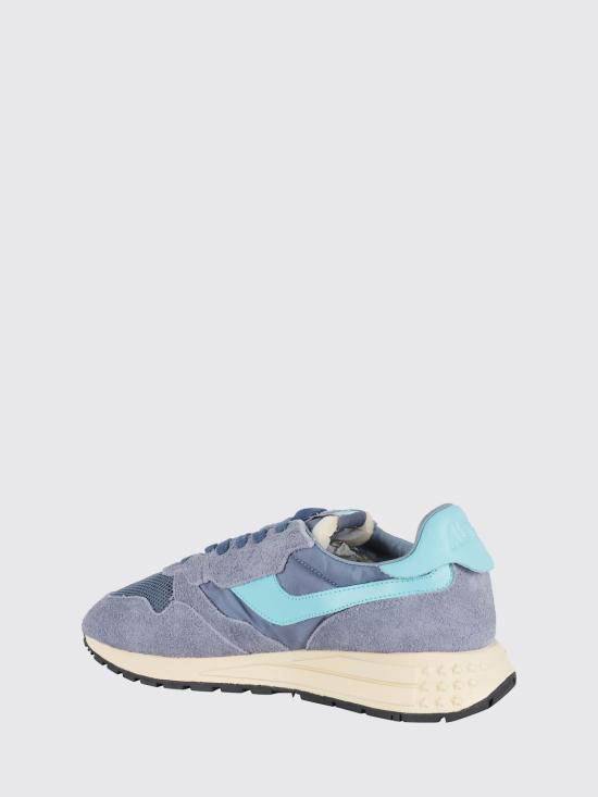 26SS 오트리 릴윈드 로우 나일론 스웨이드 스니커즈 WWLMUT37 Blue - AUTRY