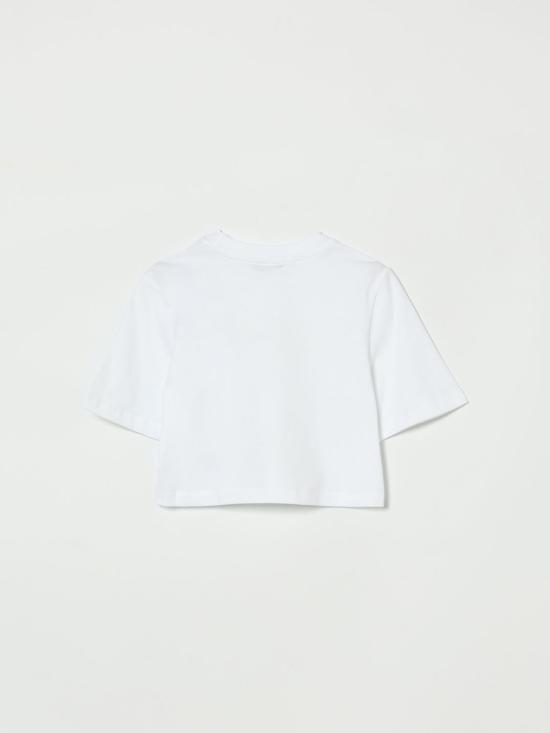 26SS [키즈] 엠에스지엠 티셔츠 S6MSJGTH002 001 White - MSGM