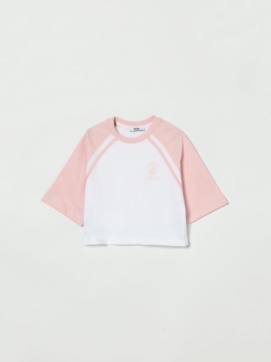 26SS [키즈] 엠에스지엠 티셔츠 S6MSJGTH024 001 78 White