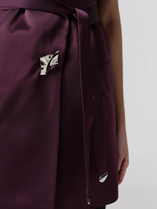 26SS 핑코 베스트 106585A1Y5 R57 Burgundy - PINKO