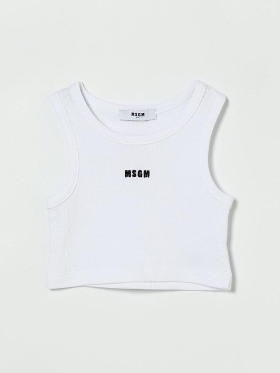 26SS [키즈] 엠에스지엠 트레이닝 상의 S6MSJGTA030 001 White