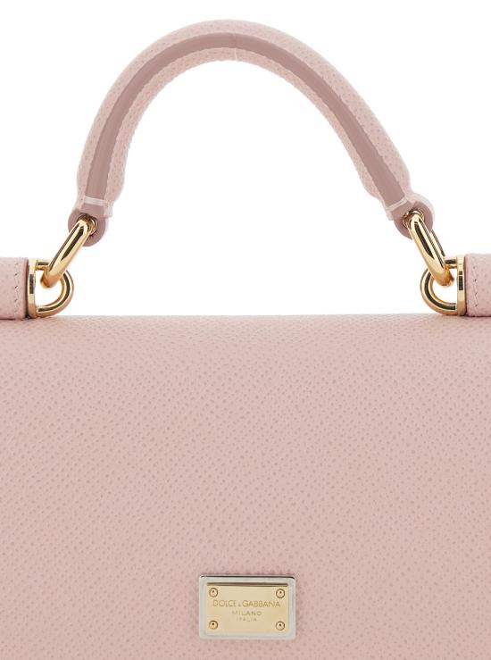 26SS 돌체앤가바나 Dauphine-print calfskin 미니백 BI3280A10018H402 Pink - DOLCE & GABBANA