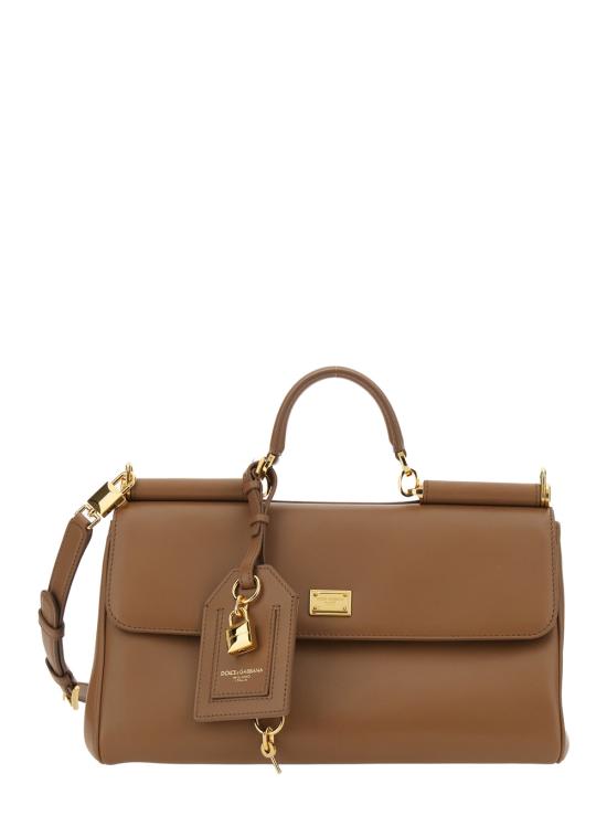 26SS 돌체앤가바나 마이 시실리 핸드백 BB7782B73218Z093 Brown