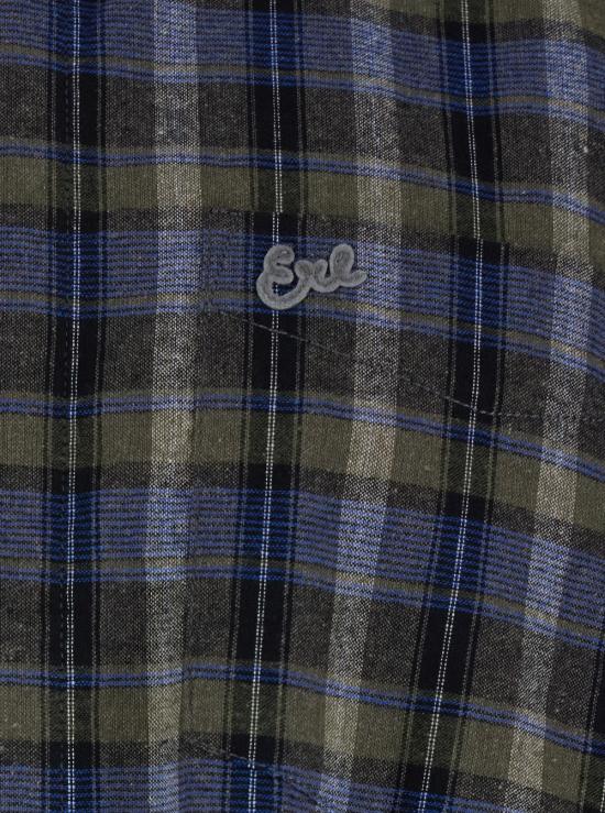 26SS 이알엘 반팔 셔츠 ERL12B011GREYCHECK Grey - ERL