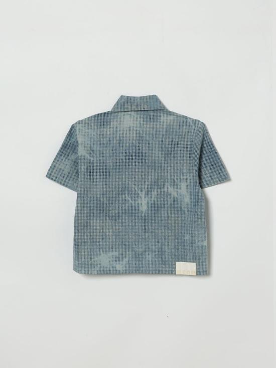 26SS [키즈] 엠에스지엠 셔츠 S6MSJBSI145 126 Blue - MSGM