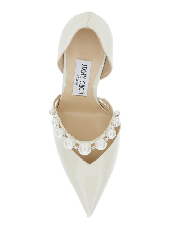 26SS 지미추 힐/펌프스 AURELIE85XKMLATTEWHITE White - JIMMY CHOO