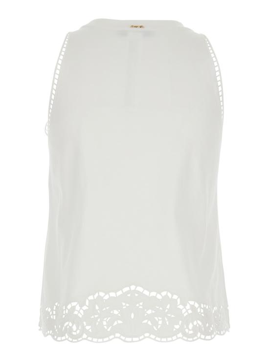 26SS 트윈셋 민소매 티셔츠 261TP244100001 White - TWINSET