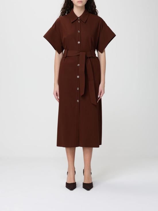 26SS 핑코 롱 원피스 106309A2ER L78 Brown