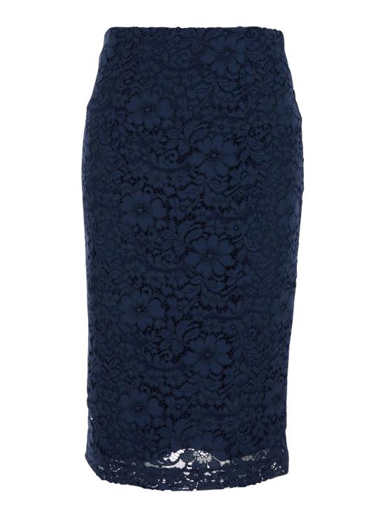 26SS 플레인 미디 스커트 9921F2652NAVY Blu