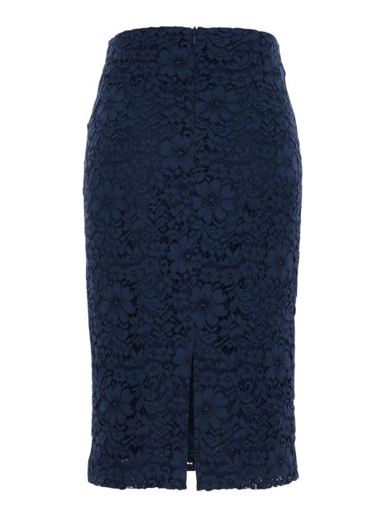 26SS 플레인 미디 스커트 9921F2652NAVY Blu - PLAIN