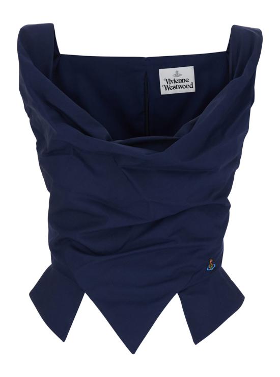 26SS 비비안웨스트우드 민소매 티셔츠 1505000MW009QK410 Blu