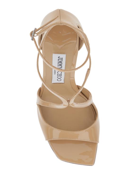 26SS 지미추 샌들 AZIA95PATCHAI Beige - JIMMY CHOO