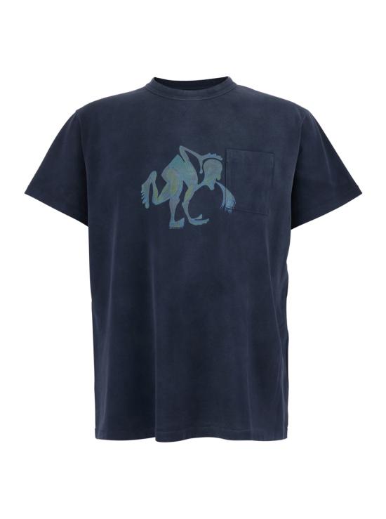 26SS 이알엘 탑 ERL12T004BLUE Blu