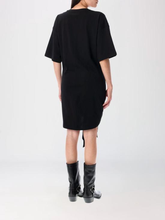 26SS 디젤 D-Elvor 이보르 티셔츠 드레스 A192320NIAX 9XX Black - DIESEL