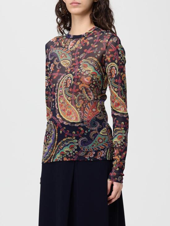 26SS 에트로 블라우스 WRJA0038AKG51 X0884 Navy - ETRO