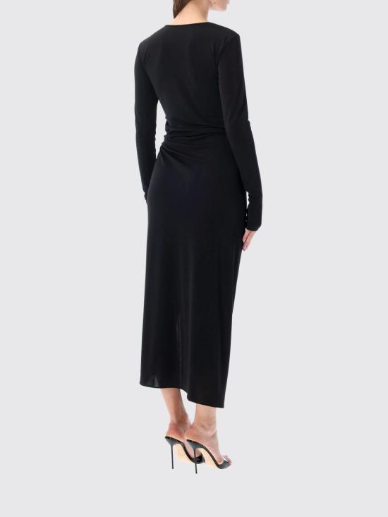 26SS 안다마네 롱 원피스 T190149ATJP073 999 Black - ANDAMANE