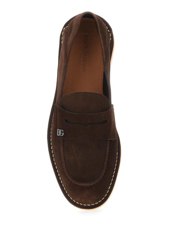 26SS 돌체앤가바나 로퍼 A50739AS70780081 Brown - DOLCE & GABBANA