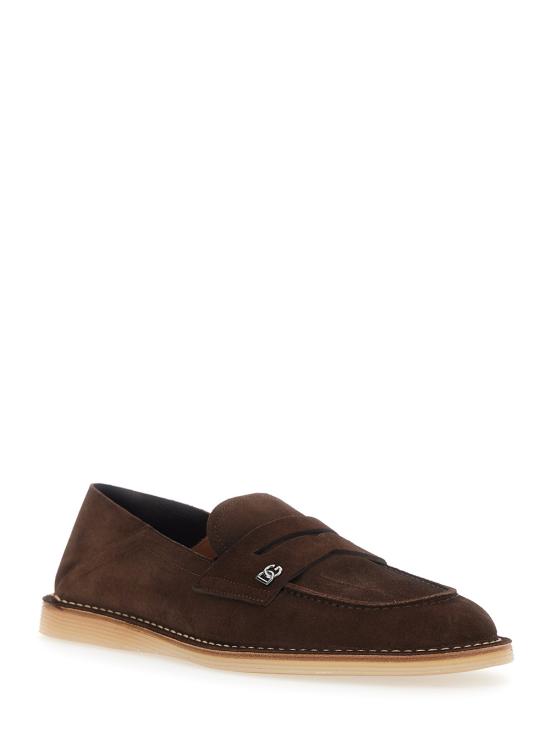 26SS 돌체앤가바나 로퍼 A50739AS70780081 Brown - DOLCE & GABBANA