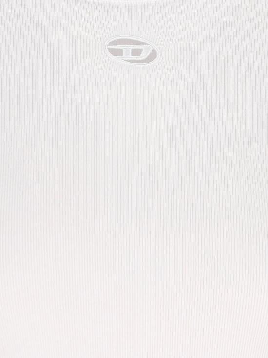 26SS 디젤 반팔 티셔츠 A217230EJAI 100 White - DIESEL
