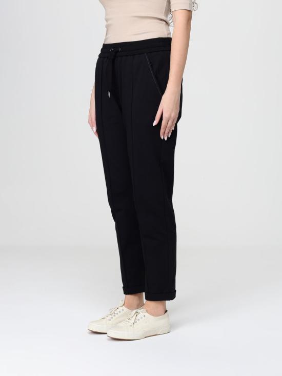 26SS 브루넬로 쿠치넬리 스트레이트 팬츠 MH827FB799 C101 Black - BRUNELLO CUCINELLI