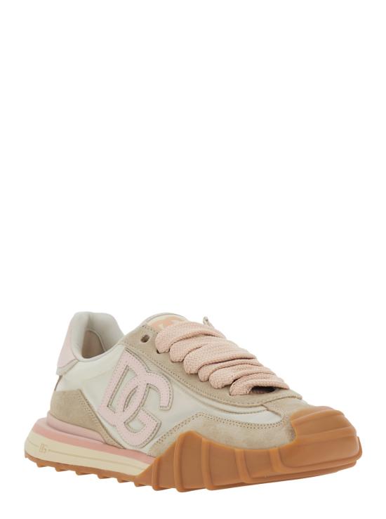 26SS 돌체앤가바나 DG 애슬레틱 패브릭 스니커즈 CK2384AZ6818S160 Pink - DOLCE & GABBANA