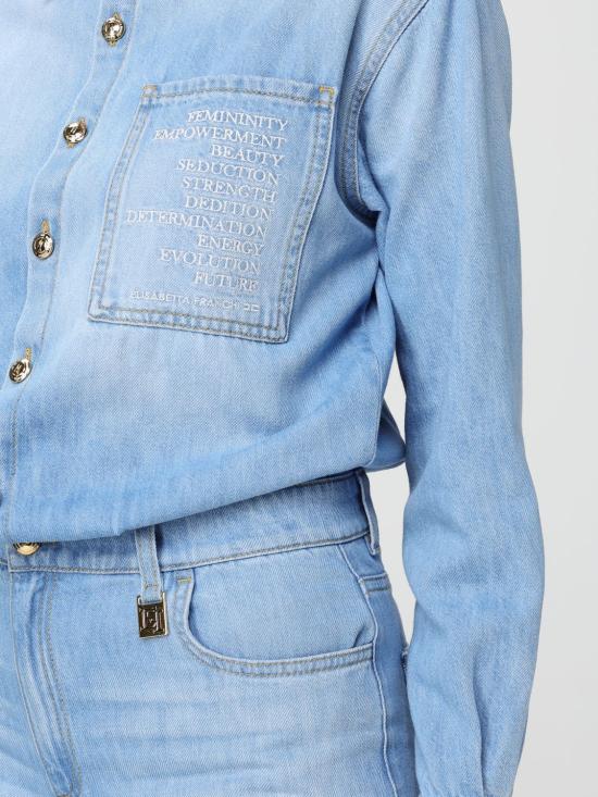 26SS 엘리자베타프랜치 점프수트 TJ44D61E2 192 Blue - ELISABETTA FRANCHI