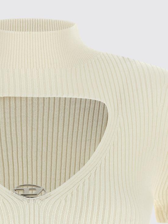 26SS 디젤 반팔 티셔츠 A214010PLBF 181 White - DIESEL