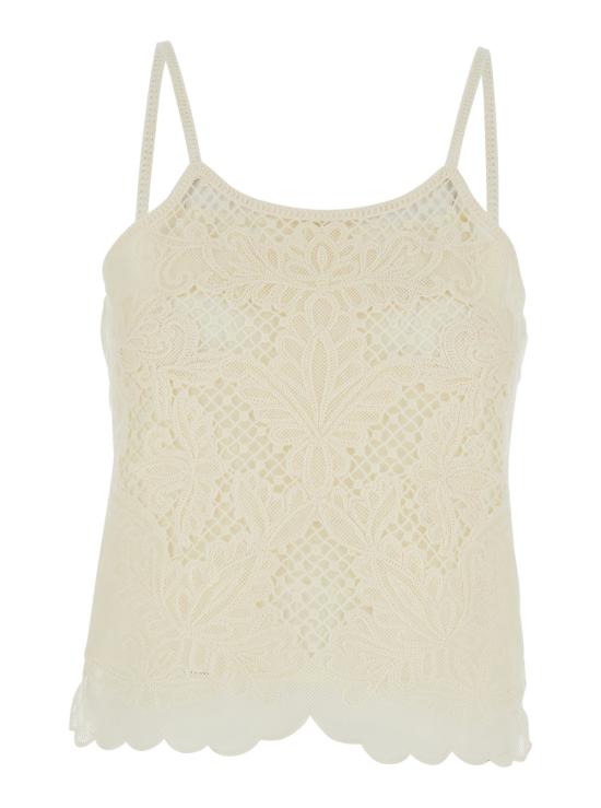 26SS 트윈셋 민소매 티셔츠 261TP258000282 White