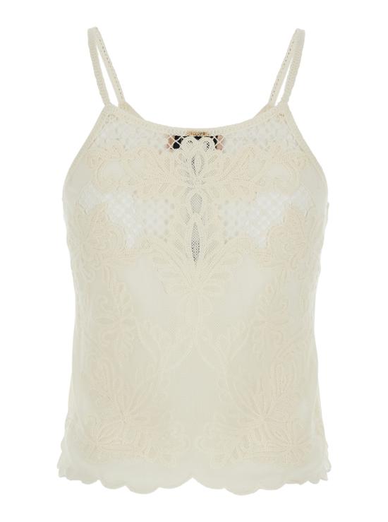 26SS 트윈셋 민소매 티셔츠 261TP258000282 White - TWINSET