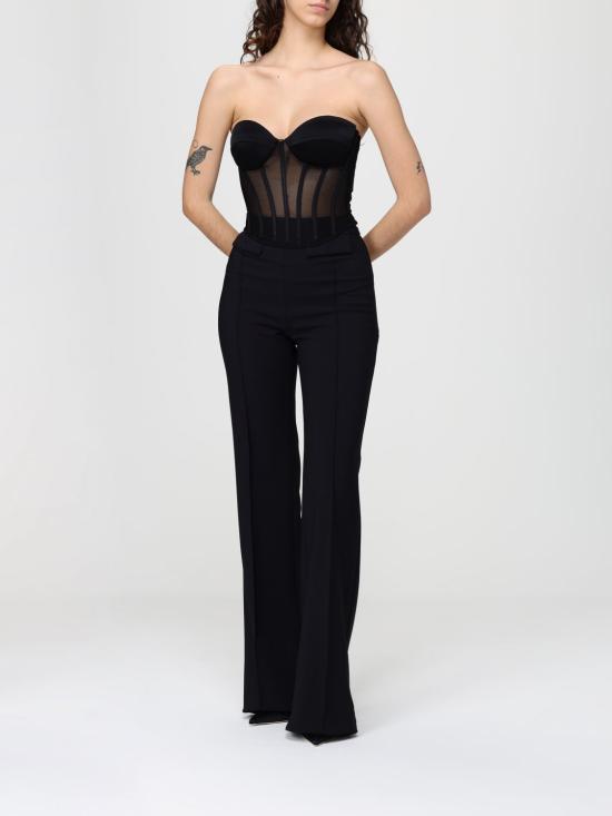 26SS 엘리자베타프랜치 팬츠 PA17161E2 110 Black - ELISABETTA FRANCHI