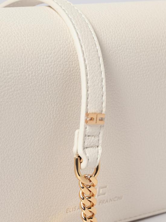 26SS 엘리자베타프랜치 토트백 BS40A61E2 193 White - ELISABETTA FRANCHI