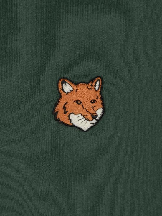 26SS 메종키츠네 반팔 티셔츠 PM00107KJ7026 P399 Green - MAISON KITSUNE