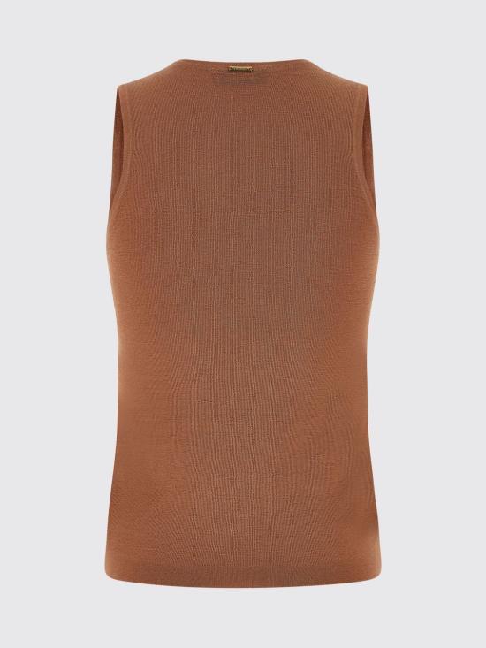 26SS 트윈셋 민소매 티셔츠 261TP3301 13168 Brown - TWINSET