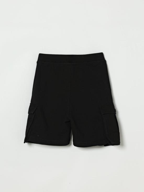 26SS [키즈] 디스퀘어드2 쇼츠/버뮤다 DQ2720D0AC6 DQ900 Black - DSQUARED2