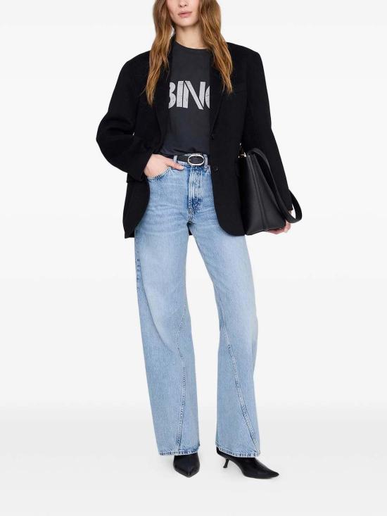  애니빙 반팔 티셔츠 아니네 빙 와그너 티셔츠 스텐실 티셔츠 - ANINE BING