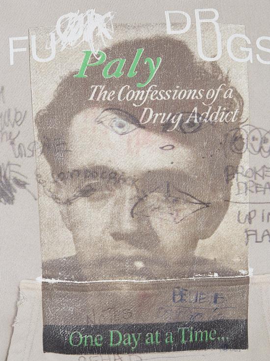 26SS 팔리 할리우드 후드 티셔츠 4U007Q3009LBN White - PALY HOLLYWOOD