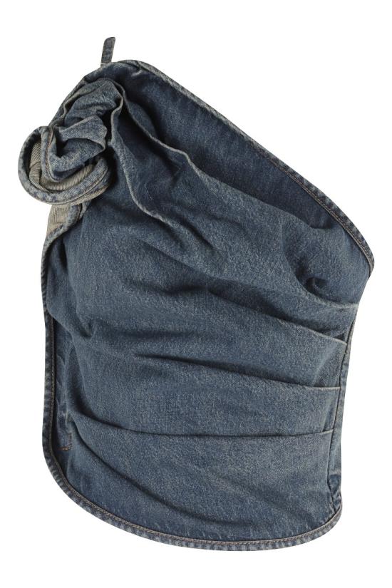 25FW 마그다뷰트림 민소매 티셔츠 303725 097 Grey