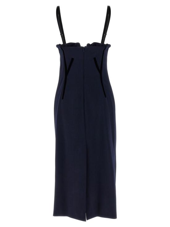  막스마라 미디 원피스 2422226013600 002 Black - MAX MARA