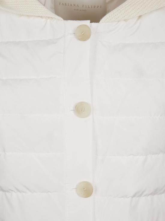  파비아나 필리피 코트 CTD272W249I37021 White - FABIANA FILIPPI