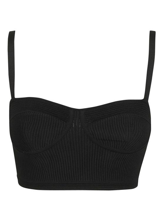  알렉산더 맥퀸 민소매 티셔츠 734588Q1A5K1000 Black