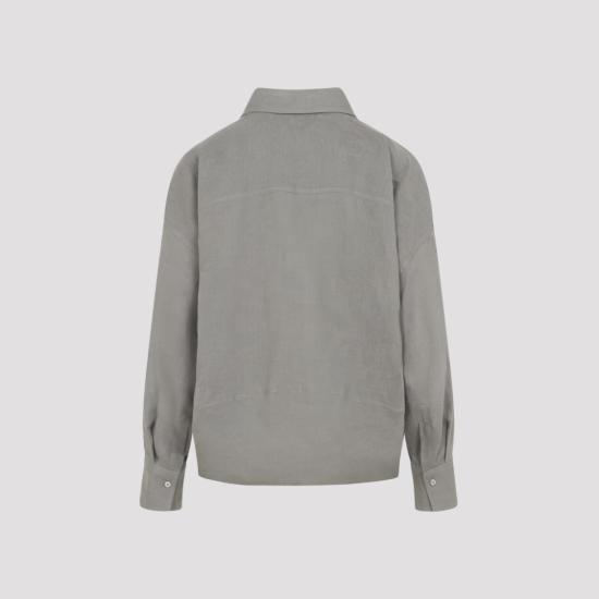 26SS 브루넬로 쿠치넬리 긴팔 티셔츠 MA698MQ705 Grey - BRUNELLO CUCINELLI