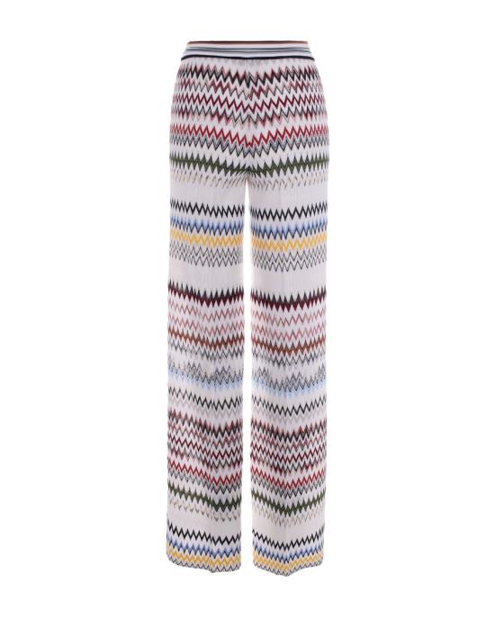 26SS 미소니 팔라초 팬츠 1669464 White - MISSONI
