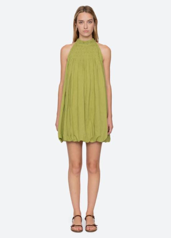  씨뉴욕 숏 원피스 Sea Ny 바이올렛 홀터 미니 드레스 - SEA NY