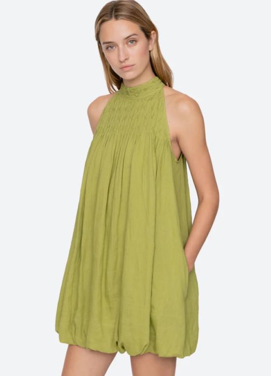  씨뉴욕 숏 원피스 Sea Ny 바이올렛 홀터 미니 드레스 - SEA NY