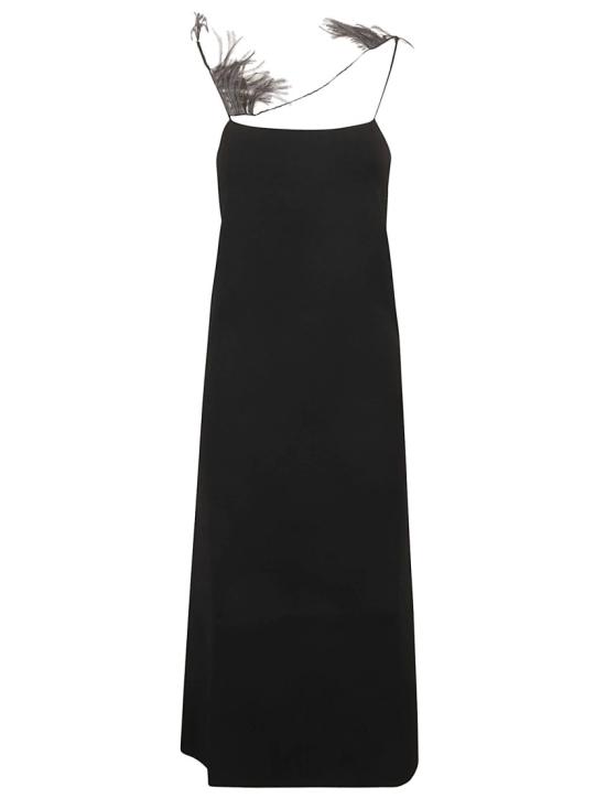  질샌더 롱 원피스 J03CT0153J18270001 Black