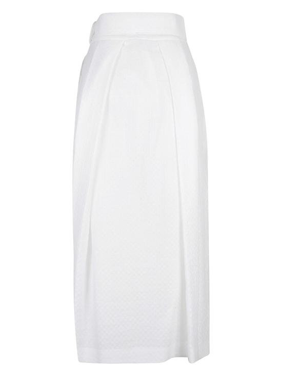  파비아나 필리피 롱 스커트 GND272W412D41021 White - FABIANA FILIPPI