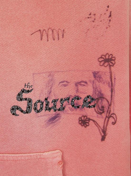 26SS 팔리 할리우드 후드 티셔츠 4U003Q3009ORG Pink - PALY HOLLYWOOD