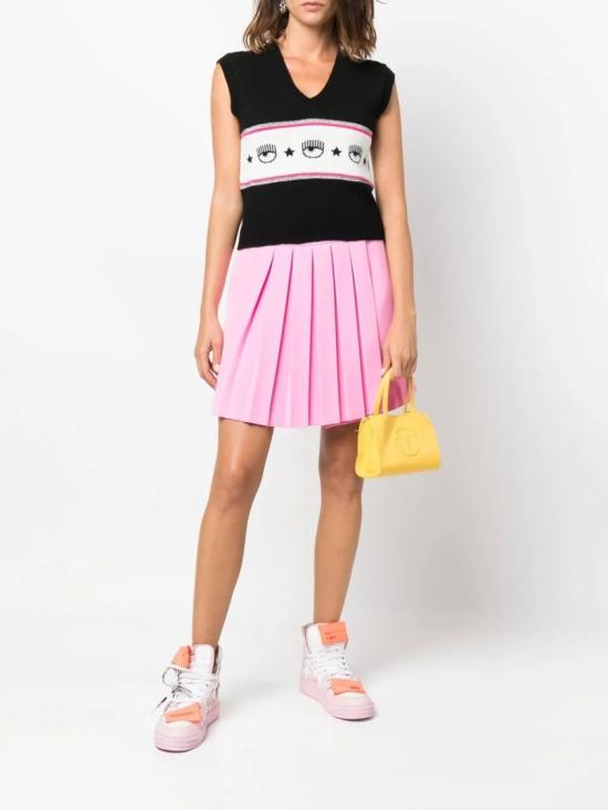  키아라 페라그니 스웨터 73CBFM19CMA10899 Black - CHIARA FERRAGNI
