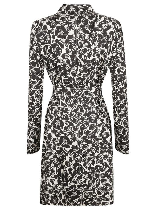  랑방 미디 원피스 DR00135615P2310 Grey - LANVIN